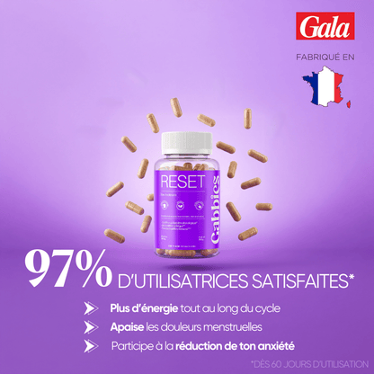 RESET - Complément hormonal qui régule ton SPM