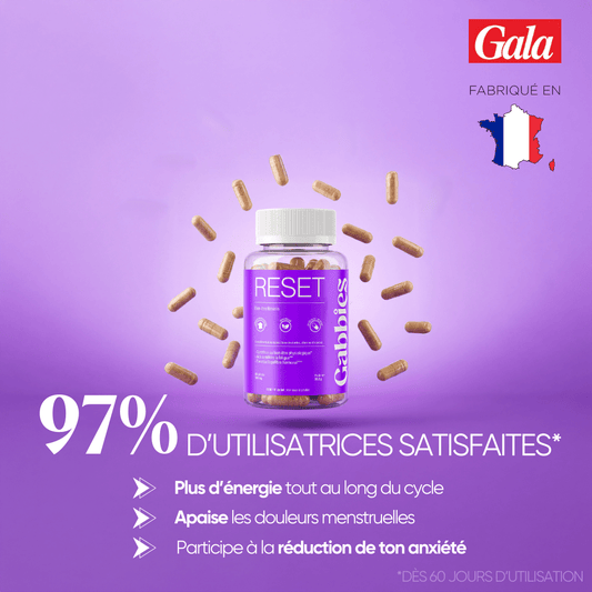 RESET - Complément hormonal qui régule ton SPM