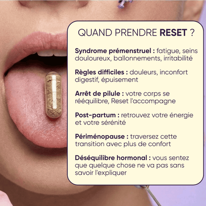 RESET • Cure équilibre hormonal