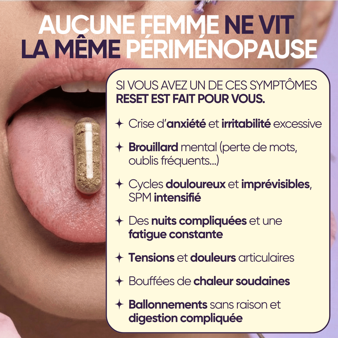 RESET • Cure Périménopause